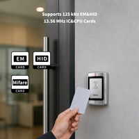 Lecteur de cartes EM HID double fréquence 125 kHz, étanche IP65 en métal, Wiegand 26-37 bits, détection automatique, lecteur de contrôle d'accès