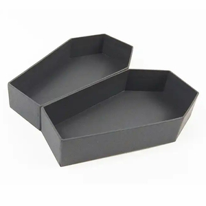 Custom Gothic Coffin Shaped <strong>Storage</strong> Packing <strong>Box</strong> <strong>Cardboard</strong> - Product Image 2