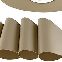 Napperons de table carrés personnalisés écologiques pour restaurant, cuisine, sublimation, imperméables, essuyables, pour cuir coloré 10 mm