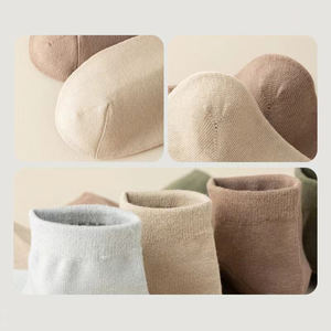 جوارب بعلامة تجارية مخصصة للعمل جوارب قطنية مانعة للفحص الجرثومي ومضادة للبكتيريا جوارب كاجوال محبوكة للرجال - Product Image 4