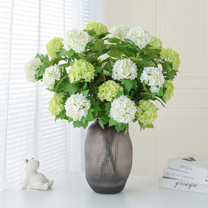Arreglo de Flores Artificiales de Hortensia Xin Xinyi para Decoración del Hogar, Bodas, Estilo Moderno Minimalista, Entrada, Mesa de Comedor - Product Image 1