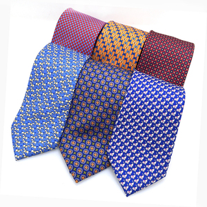 Erkekler için 100% ipek kravatlar özel hayvan baskı boyunbağı maç gömlek çeşitli hayvanlar özelleştirilebilir - Product Image 1