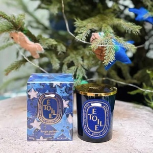Vela Aromática de Cera de Soja <span class=keywords><strong>Diptyque</strong></span> Hecha a Mano de Edición Limitada, Juego de Caja de Regalo de Lujo para Navidad y Cumpleaños, Aceite Esencial Puro y Natural - Product Image 6