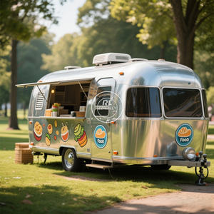 2025 Mobile Salon MAKANAN TRUK Pink Hot Dog berdiri ponsel dapur es krim kios Hot Dog Cart dengan <span class=keywords><strong>Grill</strong></span> dan Deep Fryer makanan Trail - Product Image 4