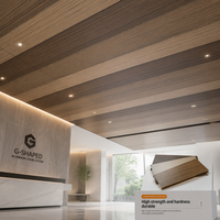 Grille de plafond en métal moderne en alliage d'aluminium avec revêtement PVDF pour une utilisation en extérieur, décoration, applications hôtelières