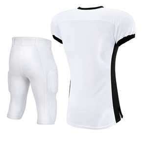 Ensemble d'uniformes de football américain pour adultes de haute qualité 100% polyester, unisexe, respirant, logo personnalisé, sublimation OEM ODM - Product Image 3