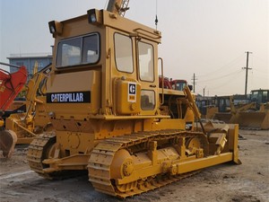 รถดันดินตีนตะขาบ Caterpillar D6D ผลิตในสหรัฐอเมริกา มือสอง ใช้งานน้อย ตรวจสอบอย่างสมบูรณ์ พร้อมริปเปอร์หลัง เครื่องยนต์ 3306 ขาย - Product Image 5