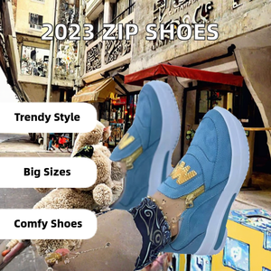 2023 <span class=keywords><strong>zapatos</strong></span> <span class=keywords><strong>deportivos</strong></span> <span class=keywords><strong>de</strong></span> ocio con cremallera para <span class=keywords><strong>mujer</strong></span> para <span class=keywords><strong>Amazon</strong></span> Cross-Border Fashion-Wish Trend Color sólido Slip-On Closure Winter Season - Product Image 2