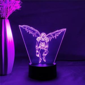 Manga Death <span class=keywords><strong>Note</strong></span> L Lawliet Figure Led Night Light - Product Image 5