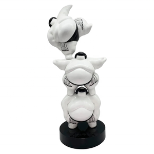 Escultura de <span class=keywords><strong>Sumo</strong></span> de Fibra de Vidrio Pintada a Mano de 10 Pies, Personalizada Directamente de Fábrica, para Decoración de Galerías de Arte, Hogares, Oficinas, Hoteles y Tiendas - Product Image 6