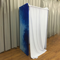Boutique de mode Offre Spéciale personnalisée pliable vitrine de salon portable cabine d'essayage à langer