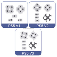 Résine conductrice de manette de jeu de remplacement V1 V2 V3 pour contrôleur PS5 bouton de clavier de Contact en caoutchouc tampon en caoutchouc conducteur pour PS5