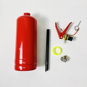 ถังดับเพลิงชนิดผงเคมีแห้ง ABC ขนาดพกพา 1 กก. 2 กก. 3 กก. สำหรับบ้าน ครัว สำนักงาน ที่พักอาศัย และรถยนต์ - Product Image 2