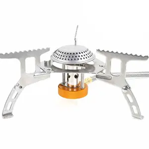 Titanium Alloy Shield Steel Stainless Mini Camping Tent,Stove Outdoor Folding Oven Survival Furnace/