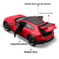 Bburago 1:25 pour Purosangue SUV, modèle de voiture en métal moulé sous pression, pièce de collection artisanale