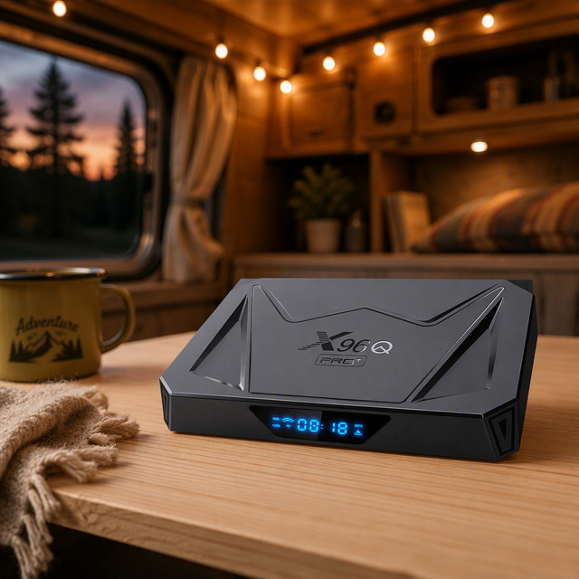 Android 14 4K OTT TV Box X96Q Pro+ Allwinner H728 Quad Core Media Player Wifi Streaming Device