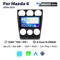 MEKEDE MS Android 12 4G LTE IPS DSP autoradio lecteur DVD pour Mazda 6 2004-2015 vidéo de navigation stéréo