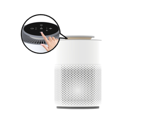 Desktop Air Purifier Night <b>Light</b> <b>Timer</b> Control Generic Odor Pet Freshener 13 Filter Household Indoor Air Purifier - Product Image 1