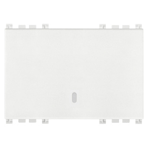 Placa de cubierta para interruptor de pared, color blanco, 6,73 pulgadas x 4,9 pulgadas x 2,23 pulgadas, para instalación de toma eléctrica - Product Image 1