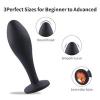 3 Stück Jeweled Anal Toys Trainings kit Adult Sexspielzeug Spiele Anal Plug Adult Sexspielzeug für Erwachsene Frauen Männer und Paare