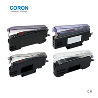 Sensor de Fibra Óptica CORON con Sistema Óptico Avanzado, Salida NPN/PNP, Detección de Larga Distancia, Amplificador de Alta Precisión
