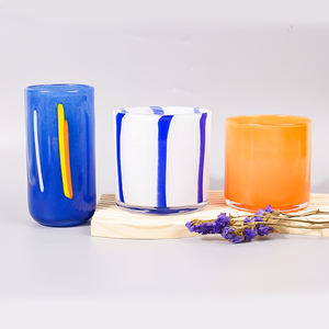 Simple Small Wax Candle Glass Candle Holder Decorative Item for Restaurant Room Decoration <strong>Candlelight</strong> Dinner Romantic Props - Product Image 5