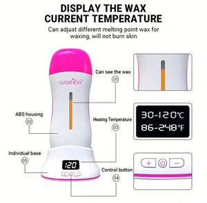 เครื่องม้วนขี้ผึ้ง100มล. เครื่องทำความร้อนแบบตลับสำหรับขี้ผึ้งละลายขี้ผึ้งแบบมืออาชีพฉลากส่วนตัว - Product Image 3