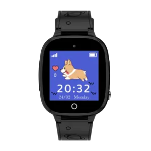 นาฬิกาสมาร์ทสําหรับเด็กขนาด 1.44 นิ้ว 2G พร้อม lbs sos กล้องโทรเกมเด็กผู้หญิง smartwatch