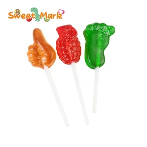 Bonbons en <span class=keywords><strong>poudre</strong></span> effervescente personnalisés et sucettes aux fruits mélangés en forme de <span class=keywords><strong>pied</strong></span> mignon - Product Image 5