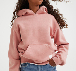 Nouveauté : Sweat-shirts à capuche pour femmes, entièrement personnalisables, couleur unie, en molleton de coton, avec poches, design personnalisé par le fournisseur - Product Image 3