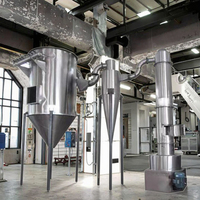 Sus316L Matériel Flash Machine de séchage pour l'amidon de pomme de terre Biomasse Farine Boîte de vitesse Moteur Atomiseur Composants utilisés dans l'industrie alimentaire