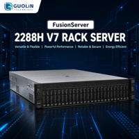 Dernier serveur rack FusionServer 2288H V7 2U, prend en charge le stockage SSD NVMe, double processeur Intel Xeon 4e génération, serveur rackable d'entreprise