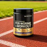 Poudre de pré-entraînement à étiquette privée OEM, complément de fitness pour la salle de sport avec créatine monohydrate