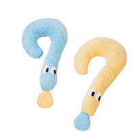 Jouet à mâcher en peluche pour chien et chat, oreiller de couchage, petit tapis en peluche, fournitures pour animaux de compagnie en gros, motif point d'interrogation