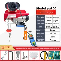 Palans électriques à chaîne 220V avec chariot, capacité 0,5 tonne, pour pont roulant 1 tonne, petite machine de levage domestique – Vente chaude