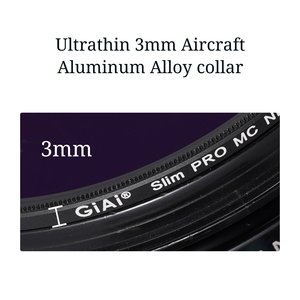 <span class=keywords><strong>Filtre</strong></span> d'objectif d'appareil photo à densité neutre GiAi MRC 49/55/62/67/77/82/86mm <span class=keywords><strong>ND</strong></span> <span class=keywords><strong>1000</strong></span> pour appareil photo 82mm - Product Image 2