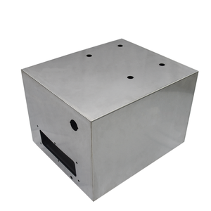 รับผลิตชิ้นส่วนโลหะแผ่นตามแบบ OEM ความแม่นยำสูง กล่องหุ้มอุปกรณ์อิเล็กทรอนิกส์สแตนเลส เชื่อมไร้รอยต่อ ได้รับการรับรองมาตรฐาน ISO9001 - Product Image 1