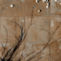 Azulejo Cerámico Karachi Cotto 60x60cm, Acabado Rústico, Antideslizante, para Piso y Pared de Baño