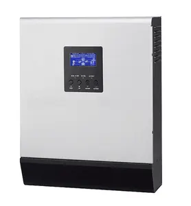 Onduleur solaire hybride hybride, 1kva à 5kva, haute fréquence, hors réseau, onde sinusoïdale pure, avec contrôleur de charge solaire, PWM intégré