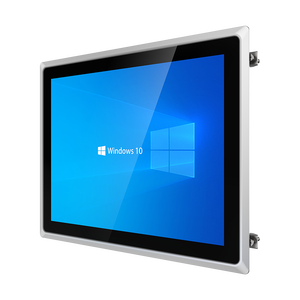 PC industriel à écran tactile capacitif sans ventilateur de 15,0 pouces 1024x768 avec surveillance de l'énergie éolienne, SSD M.2 NVME, double LAN et port HD - Product Image 4