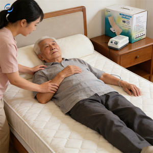 מזרן אוויר נגד פצעי לחץ סיטונאי, מזרן אוויר רפואי נגד פצעי לחץ למיטת בית חולים, מיטת טיפול נמרץ, מזרן אוויר עם משאבה - Product Image 4