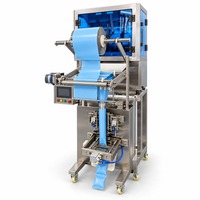 Machine d'emballage verticale automatique électrique à quatre têtes pour granulés, avec moteur et roulement, pour l'alimentation
