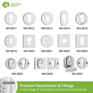 Manija de puerta de acero inoxidable de alta calidad para dormitorio - Product Image 3