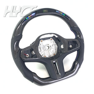 Accesorios Interiores para Automóviles, Volante de Fibra de Carbono con LED para <span class=keywords><strong>BMW</strong></span> G20 G30 G21 G22 G23 320i 325i 330i <span class=keywords><strong>M240i</strong></span> M340i - Product Image 3