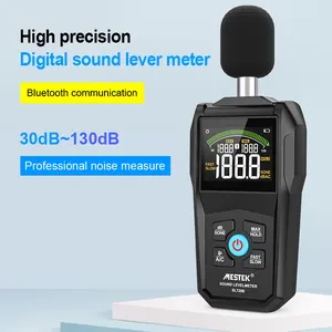 Wholesale 30-130dB DB Decibel Detector Audio Tester Metro Diagnostic-Tool Smart Sensor Digital Sound Level Meter Noise Tester