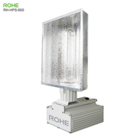 Hoge kwaliteit 1000W 600W Veg Bloom Volspectrum HPS Aluminium IP67 kweeklamp voor plantengroei