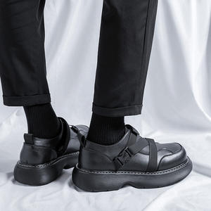 Chaussures pour hommes de haute qualité, élégantes, en maille rétro, respirantes, légères, à semelle plate, pour mariage, affaires, formelles - Product Image 3