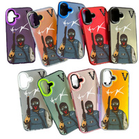 Housse de protection personnalisée de luxe tendance pour iPhone 16 Pro Max 15 14 13 12 Mini 11 Xs Xr 7 8 Plus Vrunk coque de téléphone