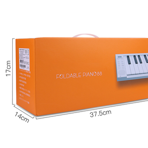 <span class=keywords><strong>Piano</strong></span> électrique HUASHENG de haute qualité, OEM ODM, portable, pliable, 88 touches, pour débutants, enfants, débutants, 128 rythmes, <span class=keywords><strong>ABS</strong></span> EPP88-1 avec pédale - Product Image 3