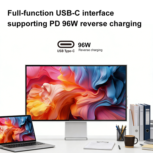 32 Inch IPS Panel 100% SRGB 6K Brightness Adjustment Computer Display  HDR600 Monitor Suitable for Design, Editing, and Filming